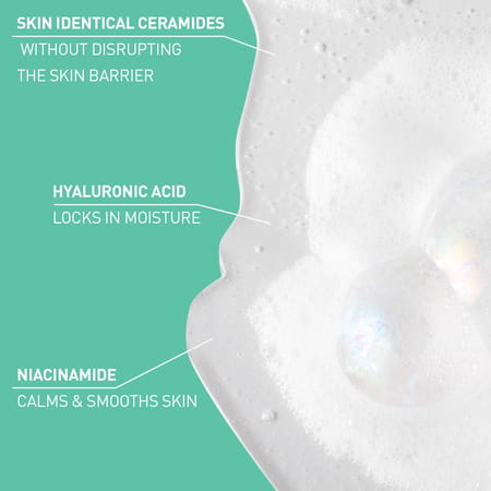 Cerave Foaming Daily Gel Cleanser For Normal To Oily Skin - 88Ml