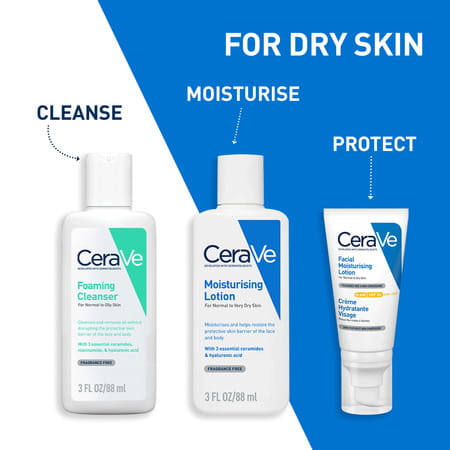 Cerave Foaming Daily Gel Cleanser For Normal To Oily Skin - 88ml