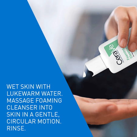 Cerave Foaming Daily Gel Cleanser For Normal To Oily Skin - 88ml