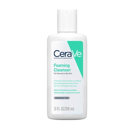 Cerave Foaming Daily Gel Cleanser For Normal To Oily Skin - 88Ml