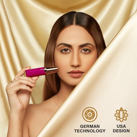 Finishing Touch Flawless Face Pink Crystal Uk Hair Removal
