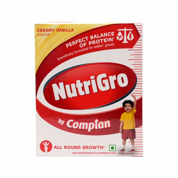 Nutrigro By Complan Creamy Vanilla Flavour Box Of 200Gm