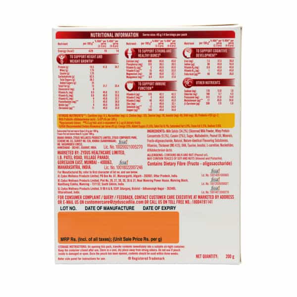 Nutrigro By Complan Creamy Vanilla Flavour Box Of 200Gm