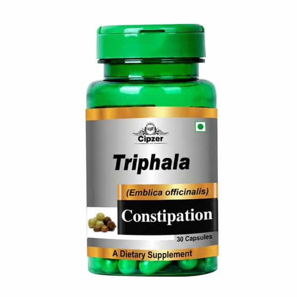 Cipzer Triphala 30 Capsules | Supports Digestion| Liver Health & Overall Wellness