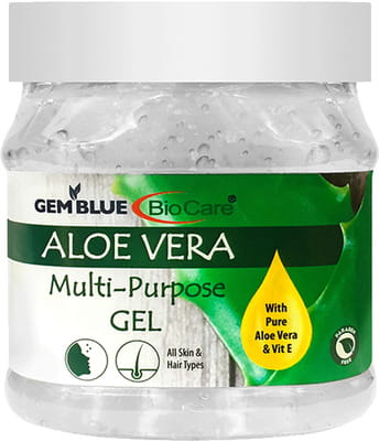 Buy GEMBLUE BIOCARE ALOEVERA MULTI PURPOSE GEL | 500ML Online & Get Upto  60% OFF at PharmEasy