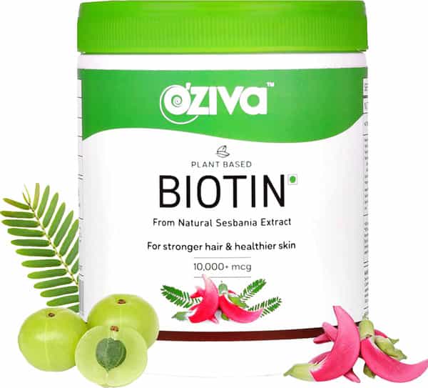 Oziva Collagen Builder 250G + Oziva Biotin 125G | Healthy Skin & Strong Hair