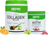 Oziva Collagen Builder 250G + Oziva Biotin 125G | Healthy Skin & Strong Hair