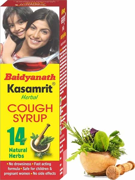 Baidyanath Kasamrit Cough Syrup 200 Ml