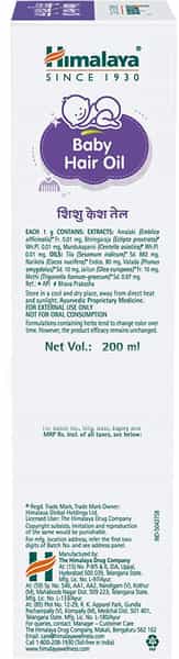 Himalaya Baby Hair Oil 200 Ml