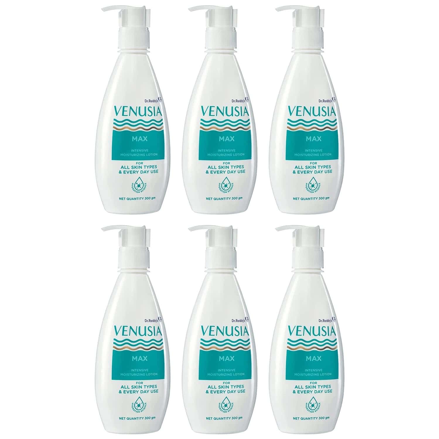 Venusia Max Moisturizing | Lotion | 300 Gm | Pack Of 6