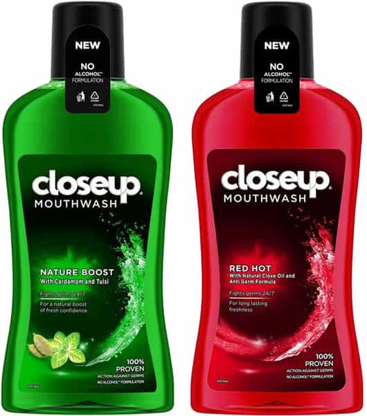 Close Up Red Hot Mouthwash 500 Ml