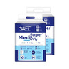Medisuperdry Adult Diaper Pants (M) | Pull-Ups | Elastic Waist Size 71-110 Cm | 10 Piece | Pack Of 2