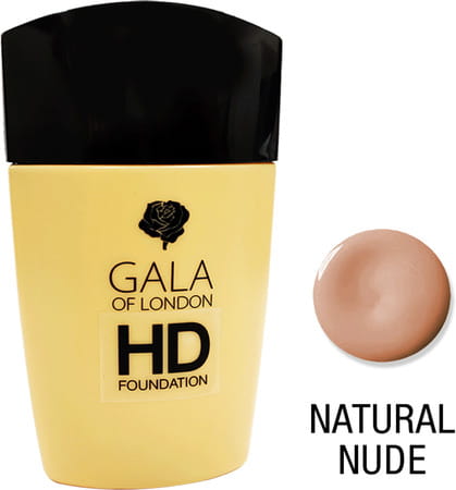 Gala Of London Hd Foundation - Natural Nude 30ml
