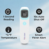 Dr Odin Oir007bt Smart Digital Infrared Non-Contact Forehead Thermometer With Fast