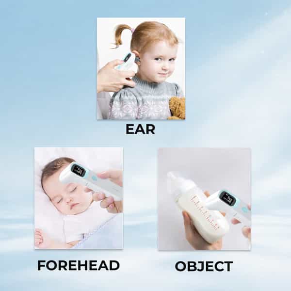 Dr. Odin Oir007bt Smart Digital Infrared Non-Contact Forehead Thermometer With Fast