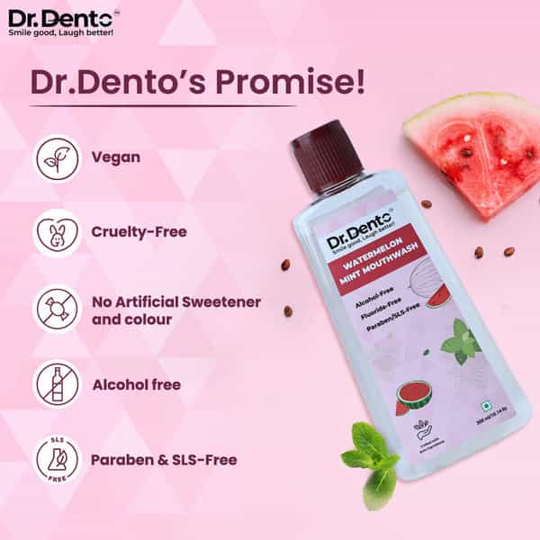 Watermelon Mint Mouthwash- 300 Ml