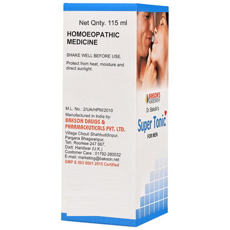 Dr Bakshi'S Bakson Homoeopathy Super Tonic 115 Ml