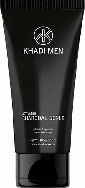 Khadi Men Charcoal Scrub-100Ml