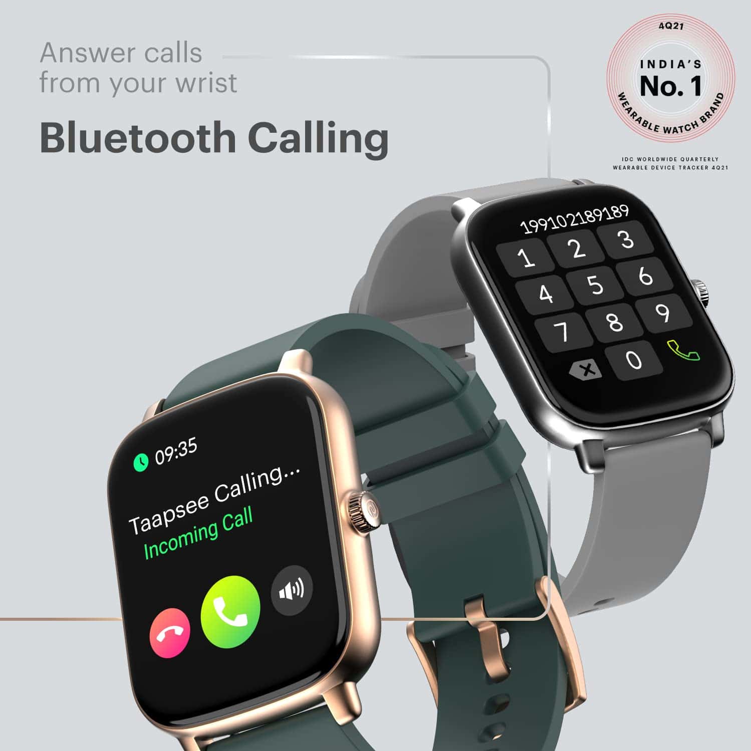 Buy NOISE COLORFIT ICON BUZZ (OLIVE GOLD) Online Get Upto 60