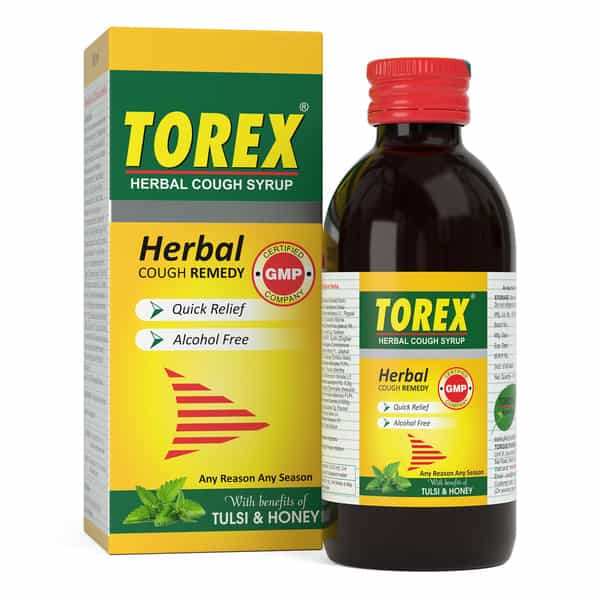 Torex Herbal Cough Syrup | 100Ml - Pack Of 1