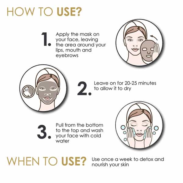 Good Vibes Peel Off Mask - Activated Charcoal - 100 Gm