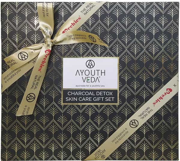Ayouthveda Charcoal Detox Skin Care Gift Set
