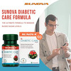 Sunova Diabetic Care Capsules | Fenugreek Gudmar And Daruharidra Extract - 60 Veg Capsules | 3 Packs