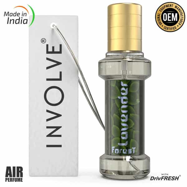 Involve Rainforest Forest Lavender Scent Air Perfume For Car- Fresh Fragrance Spray - Irf02