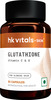 Hk Vitals Glutathione (30 Veg Capsules) | With Vitamin C & E | Biotin | For Skin Glow And Hydration