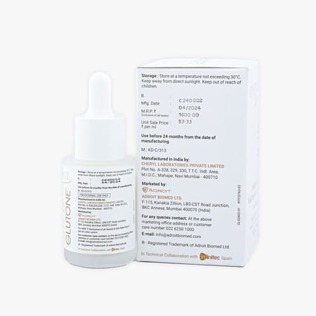 Glutone1000 & Glutone Serum Skin Brightening Combo Setria L-Glutathione & Purewhite