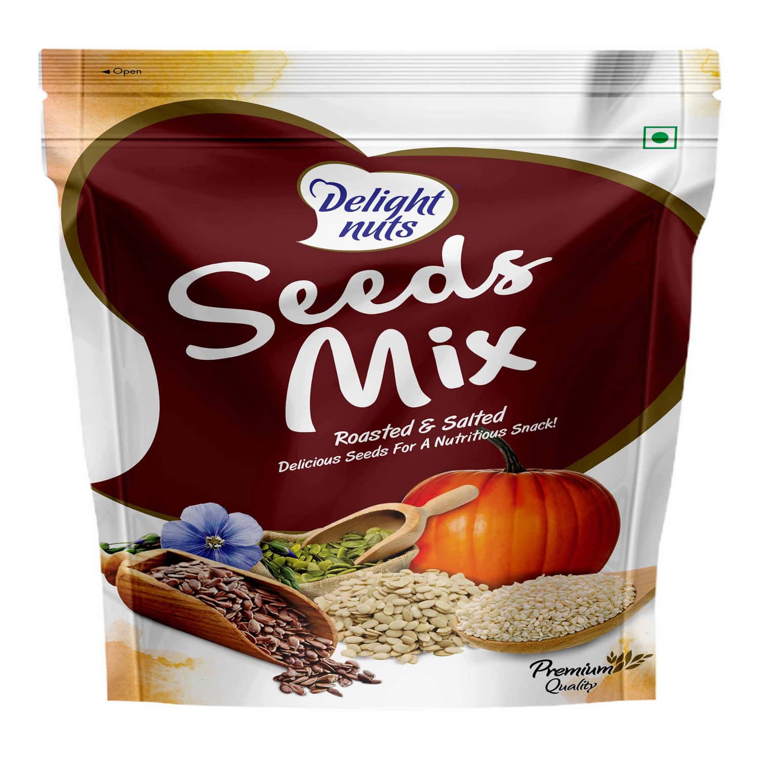 Delight Nuts Seeds Mix Roasted And Salted 200gm