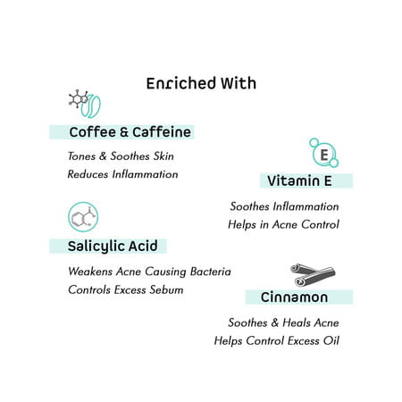 Mcaffeine Complete Cappuccino Coffee Routine For Acne Control With Vitamin E