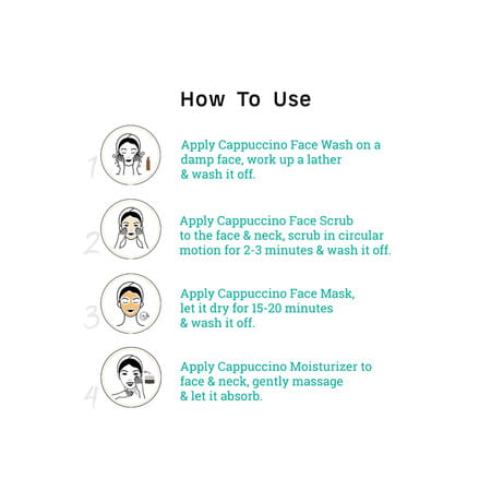 Mcaffeine Complete Cappuccino Coffee Routine For Acne Control With Vitamin E