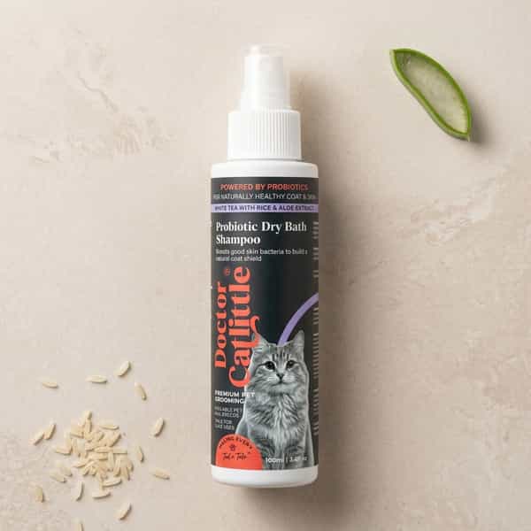 Doctor Catlittle Probiotic Cat Dry Shampoo (100 Ml)
