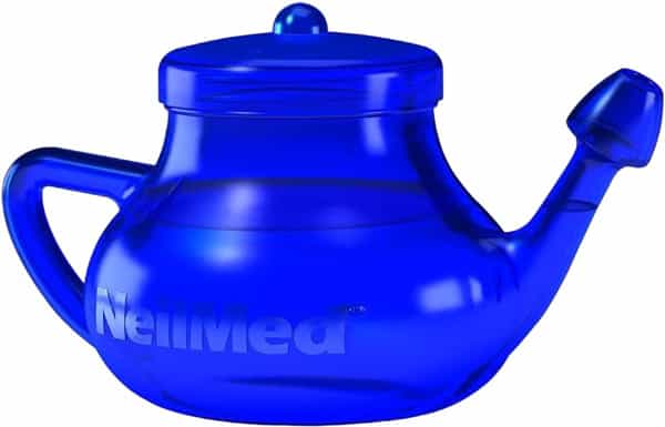 Neilmed Nasaflo Unbreakable Neti Pot With 50 Premixed Packets