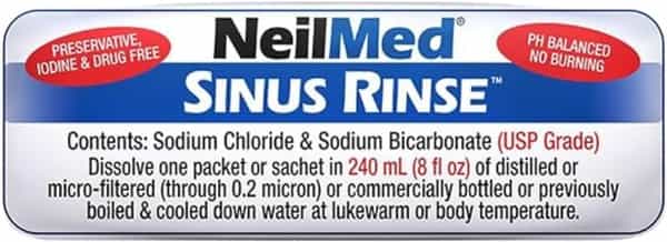 Neilmed Nasaflo Unbreakable Neti Pot With 50 Premixed Packets