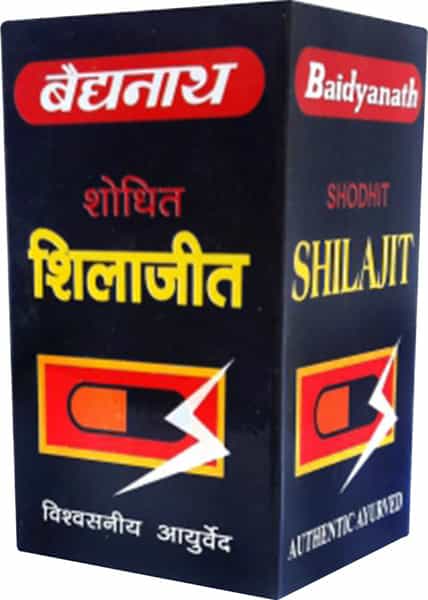 Baidyanath Jhansi Shodhit Shilajeet 10 Gm (Pack Of 2)