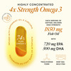 Wellbeing Nutrition Slow High Strength Omega 3 Fish Oil Capsules | 60 Units