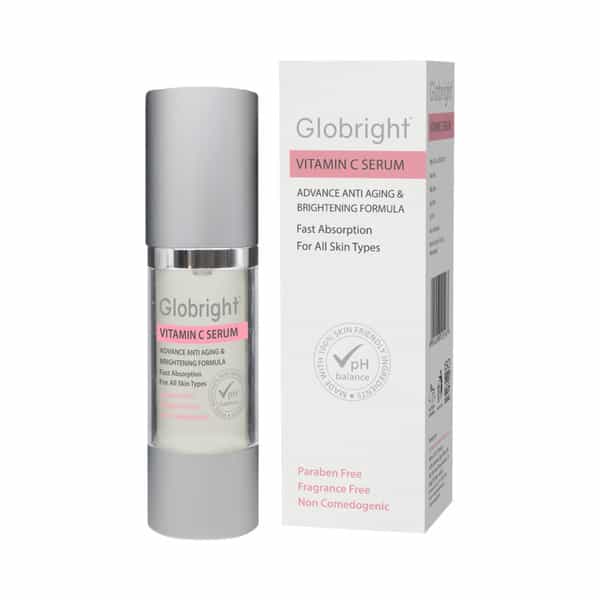Globright Vitamin C Serum 30 Ml | With Witch Hazel | Paraben Free (Pack Of 1)