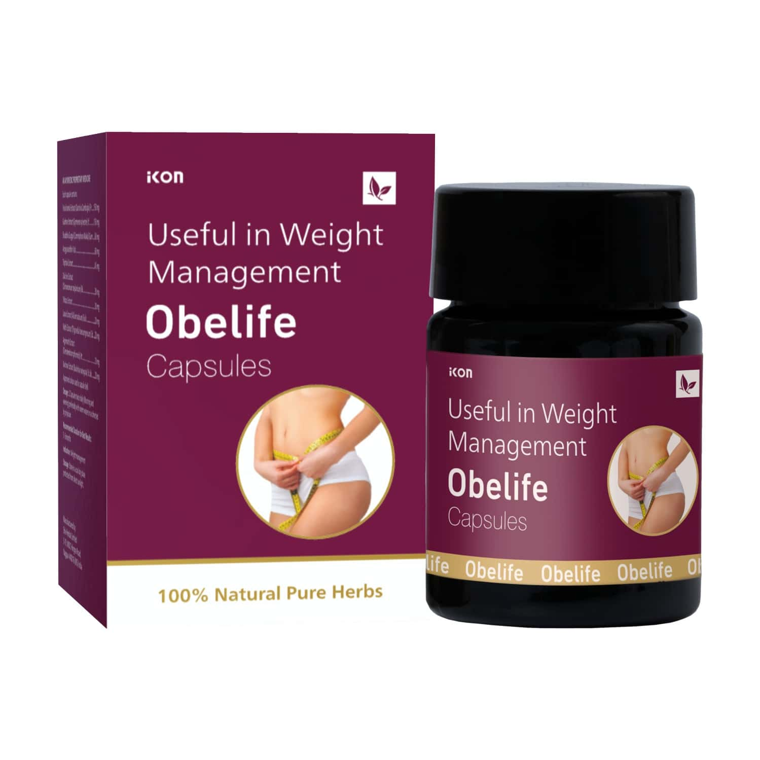 Obelife Capsules 10 Caps | Weight Management | Obesity Care (pack Of 4)