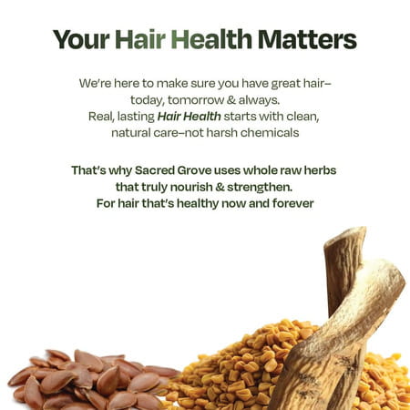 Sacred Grove Marshmallow Root Gentle Hair Shampoo - 250Ml