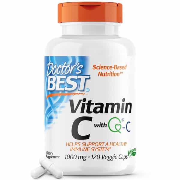 Doctor's Best Vitamin C 1000Mg Capsules | 120 Count