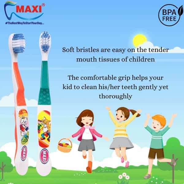 Maxi Dolls Junior Toothbrush (Buy 1 Get 1 Free)