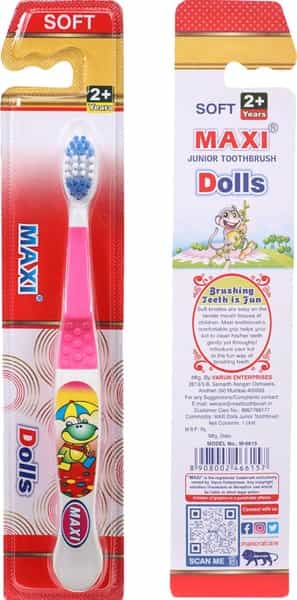Maxi Dolls Junior Toothbrush (Buy 1 Get 1 Free)