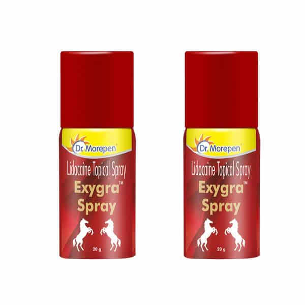 Dr. Morepen Exygra Spray For Men 20Gm Pack Of 2