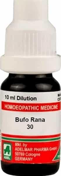 Adel Bufo Rana Dilution 30 Ch Pack Of 2 | 10Ml Each