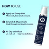 Dermistry Curly Hair Serum Ceramides Wheat Germ Oil For Curl Defining Hydrationfrizz Control 50ml