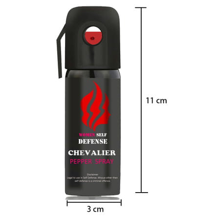 Chevalier Self Defense Pepper Spray For Women Safety/Protection Pack Of 8