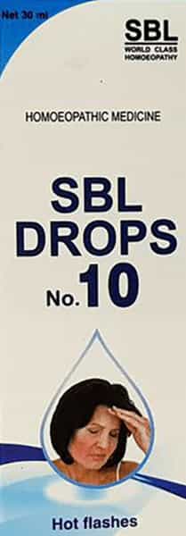 Sbl Hot Flashes (Drop No-10 ) 30 Ml