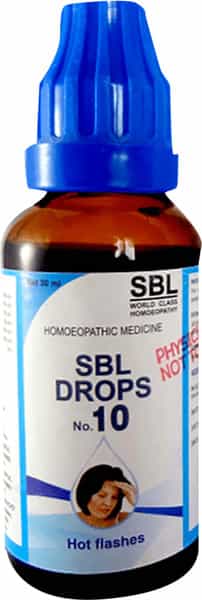 Sbl Hot Flashes (Drop No-10 ) 30 Ml
